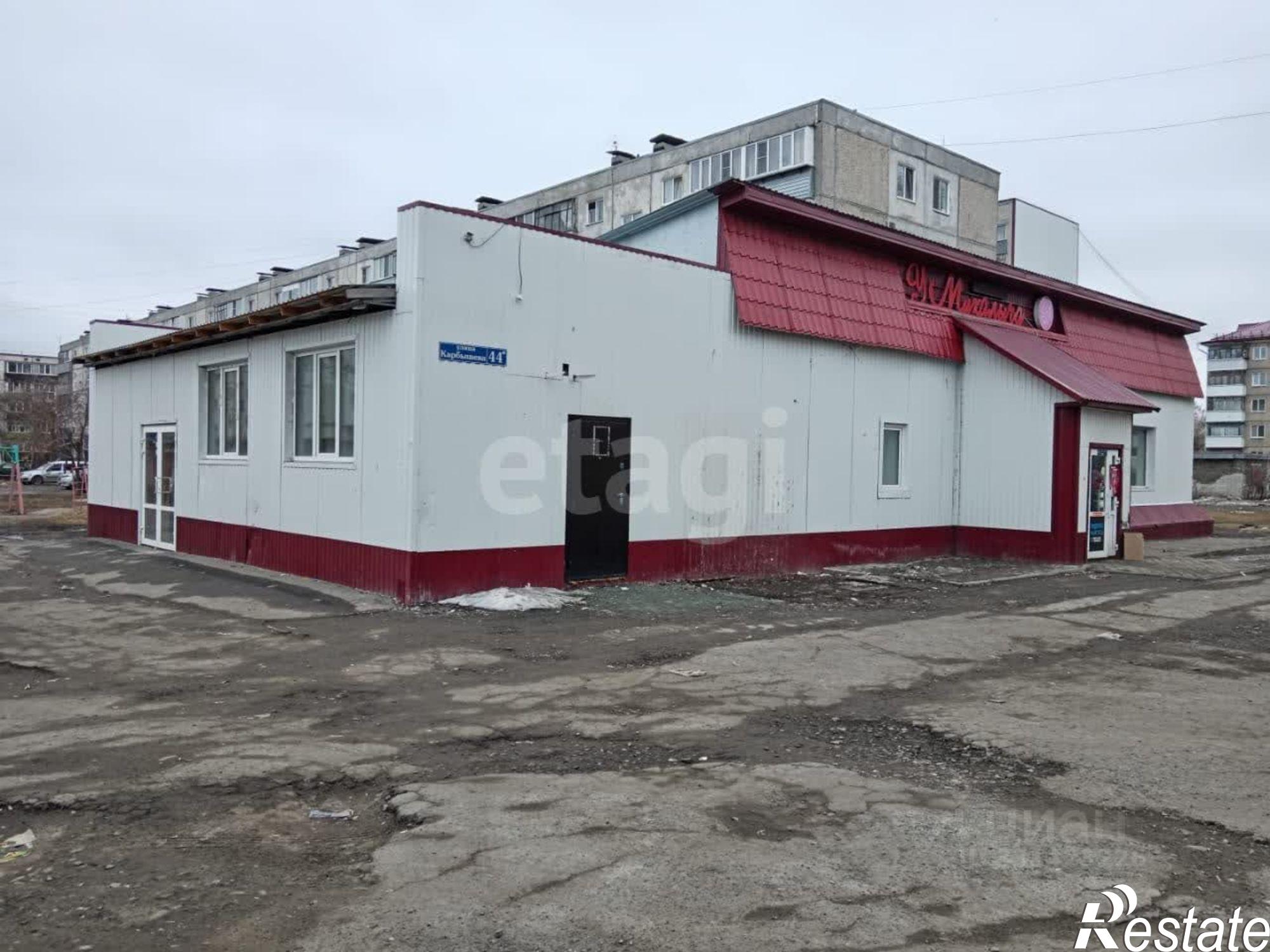 Купить торговое помещение за 14 461 100 рублей на ул Карбышева, 44а