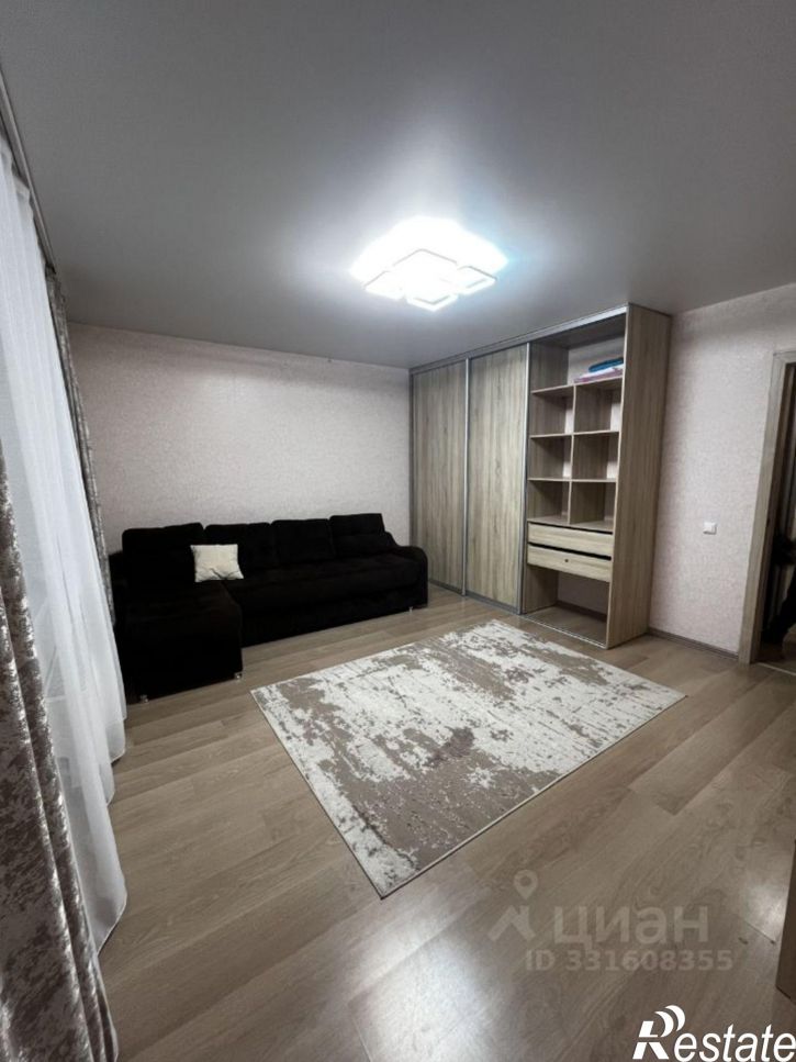 1-комн квартира улица Федота Елисеева, 6,  д. 6