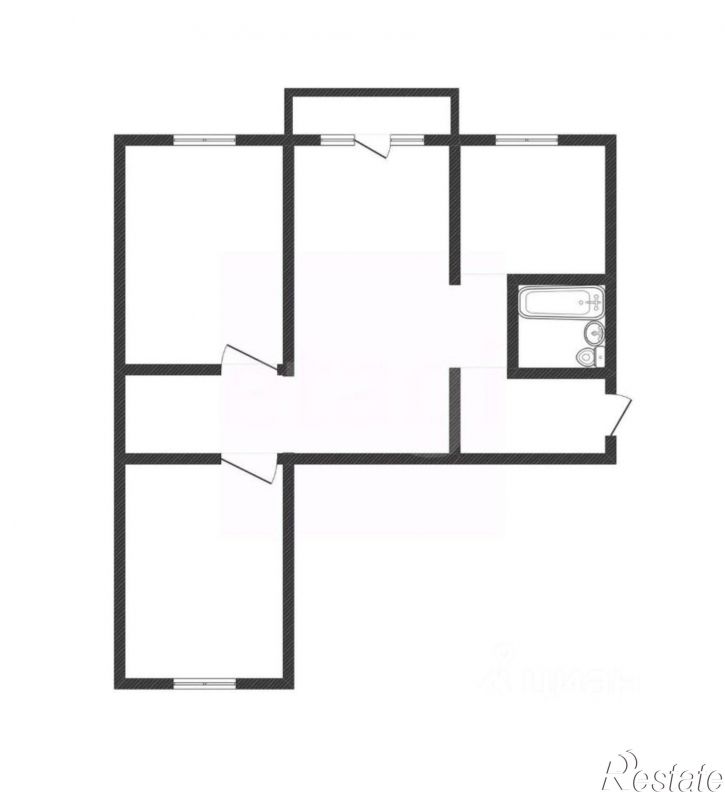 3-комн квартира ул Дзержинского, 42,  д. 42