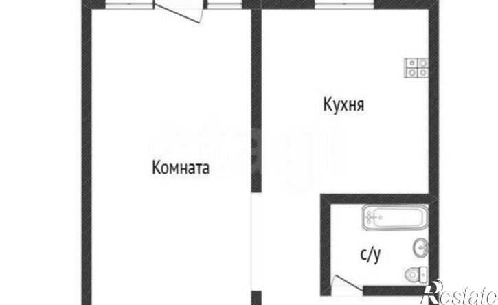 1-комн квартира ул Сухэ-Батора, 6,  д. 6