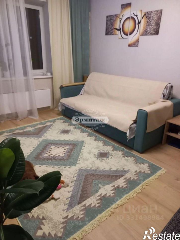 1-комн квартира жилой район Заозёрный, микрорайон 6А, 16