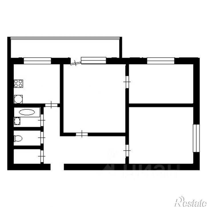 3-комн квартира ул Куйбышева, 157,  д. 157