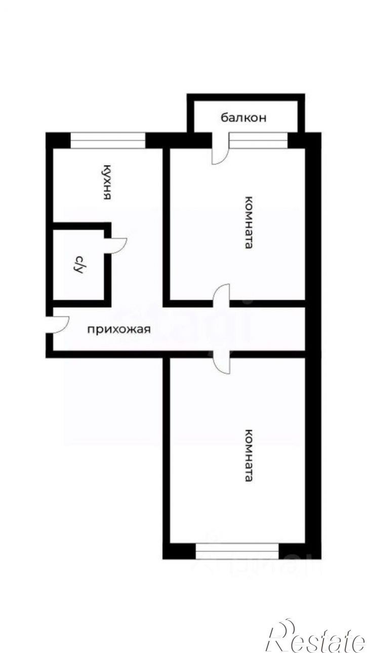 2-комн квартира ул Карбышева, 1,  д. 1