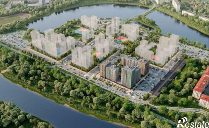 1-комн квартира в новом доме Западный район