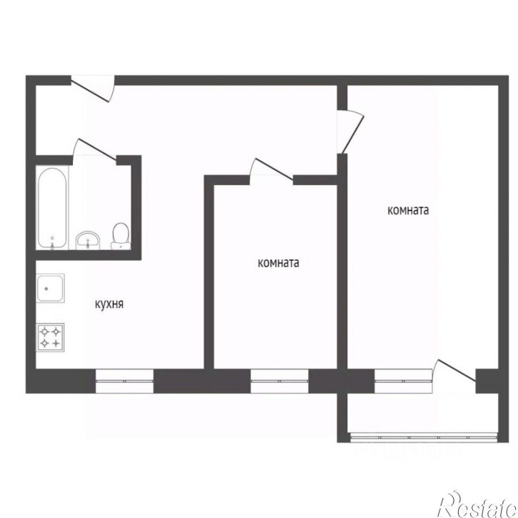 2-комн квартира ул Урицкого, 22,  д. 22