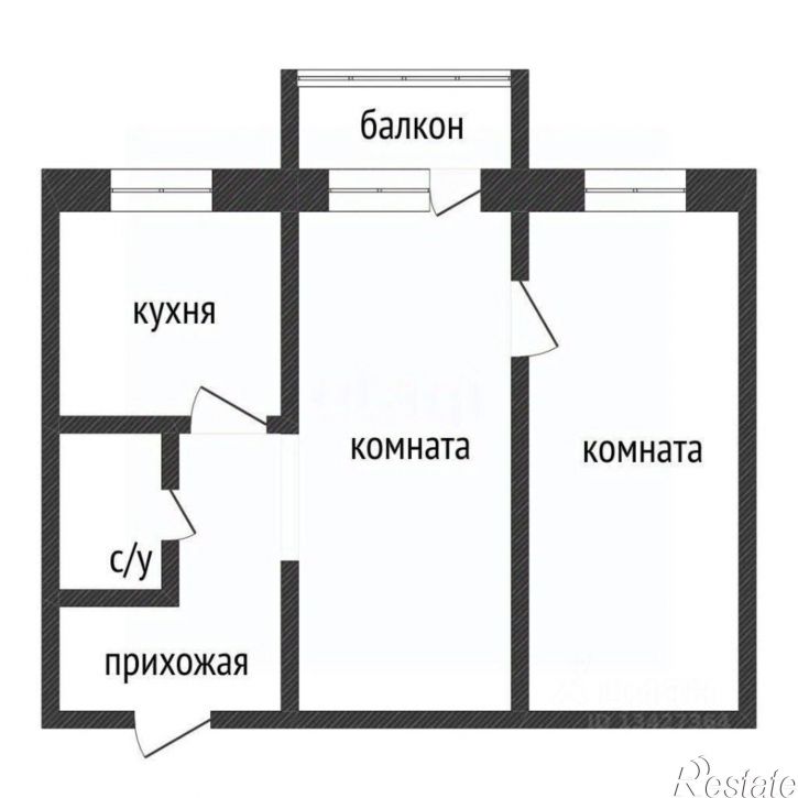 2-комн квартира ул Краснодонская, 2,  д. 2