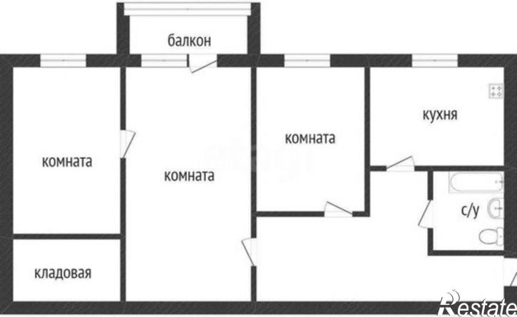 3-комн квартира ул Кирова, 98,  д. 98