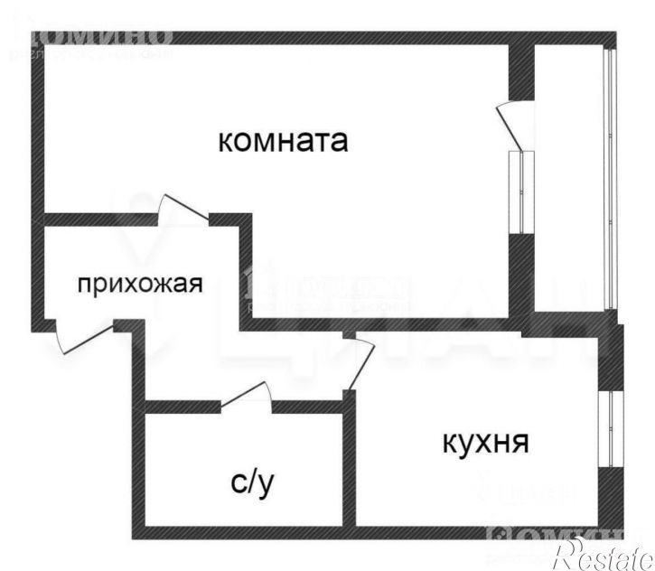1-комн квартира ул Свердлова, 15,  д. 15