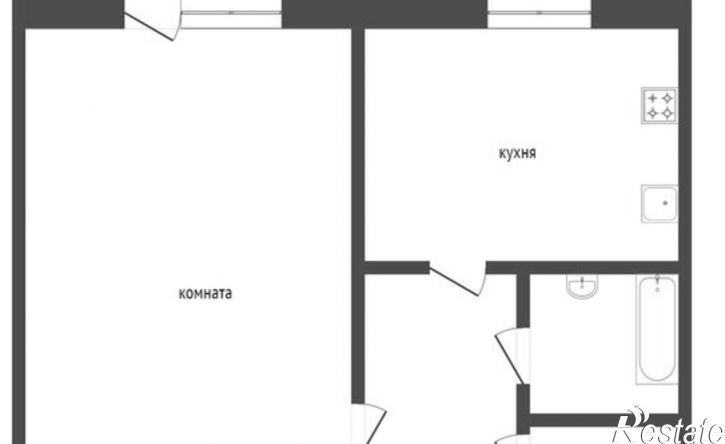 2-комн квартира станция Галкино, 5