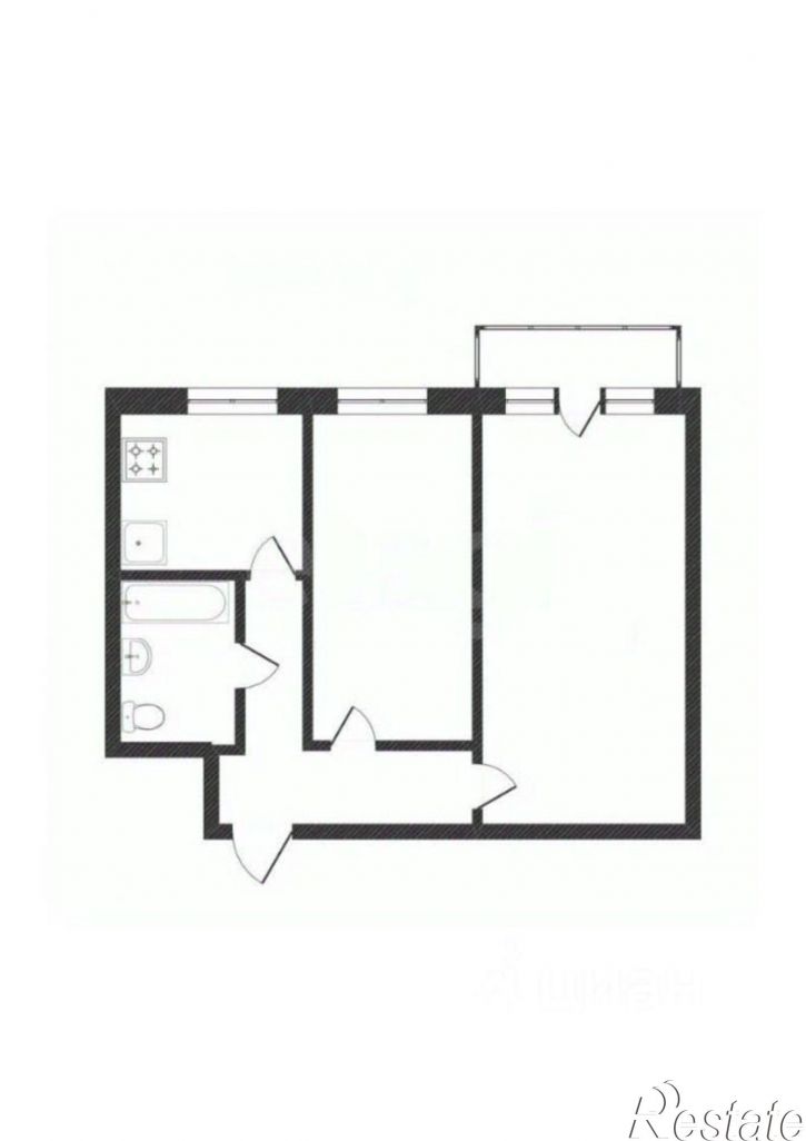 2-комн квартира ул Станционная, 30,  д. 30