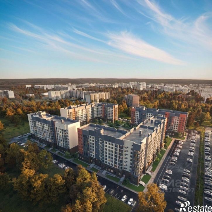 1-комн квартира в новом доме жилой район Заозёрный, 12-й микрорайон, 3