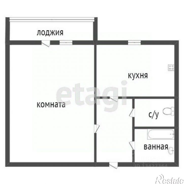 1-комн квартира ул Аргентовского, 40,  д. 40