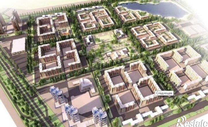 2-комн квартира жилой район Заозёрный, 16-й микрорайон, ЖК Заозёрный