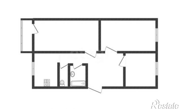 3-комн квартира ул Черняховского, 10,  д. 10
