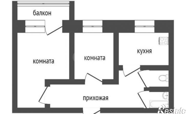 2-комн квартира ул Садовая, 50,  д. 50