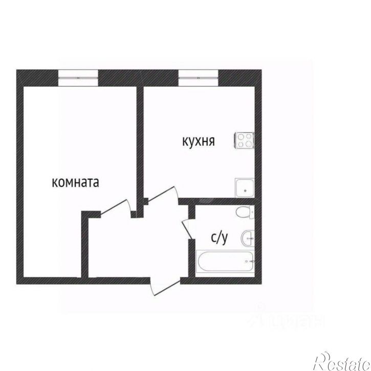 1-комн квартира ул Пролетарская, 71,  д. 71