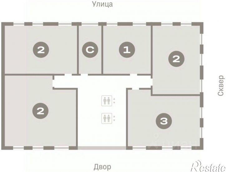 2-комн квартира в новом доме ул Пролетарская, 40а,  д. 40а