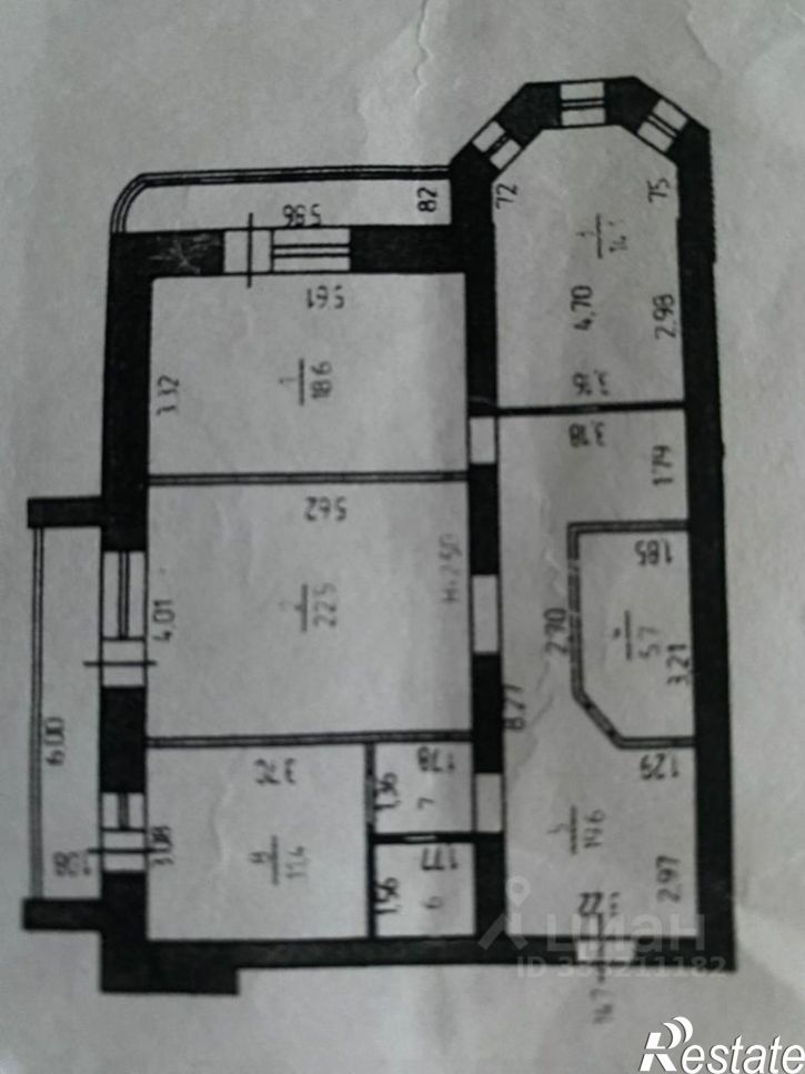 3-комн квартира ул Карельцева, 101,  д. 101