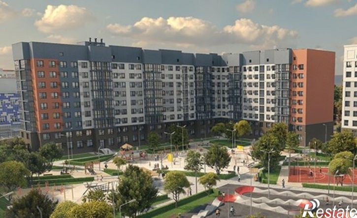 2-комн квартира в новом доме жилой район Заозёрный, 12-й микрорайон, 2