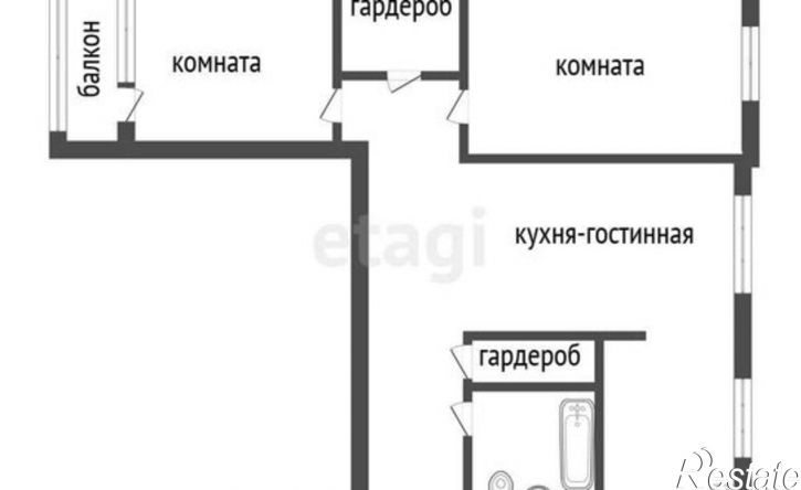 2-комн квартира ул Гоголя, 36,  д. 36