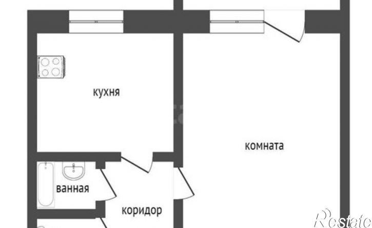 1-комн квартира жилой район Заозёрный, 3-й микрорайон, 8