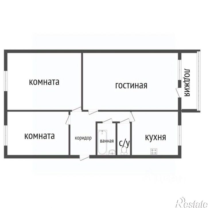 3-комн квартира Солнечный б-р, 10,  д. 10