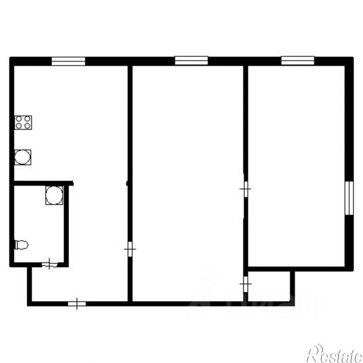2-комн квартира Уральская улица, 3,  д. 3