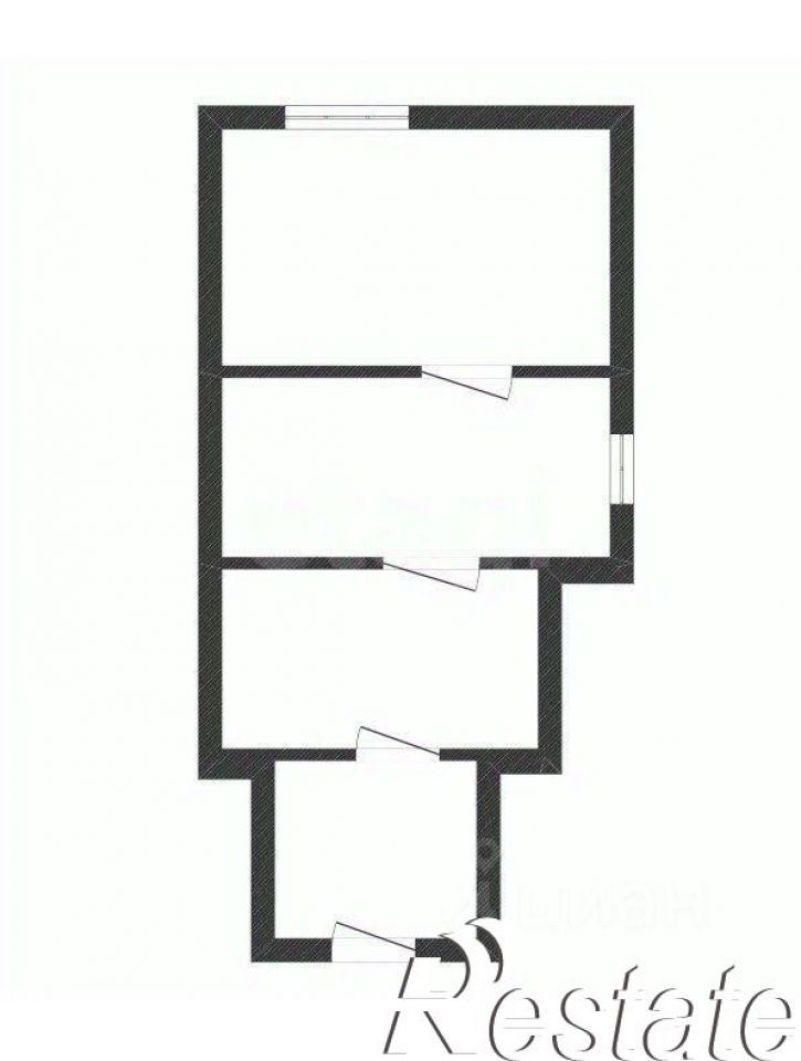 1-комн квартира улица Крутикова, 7А,  д. 7А