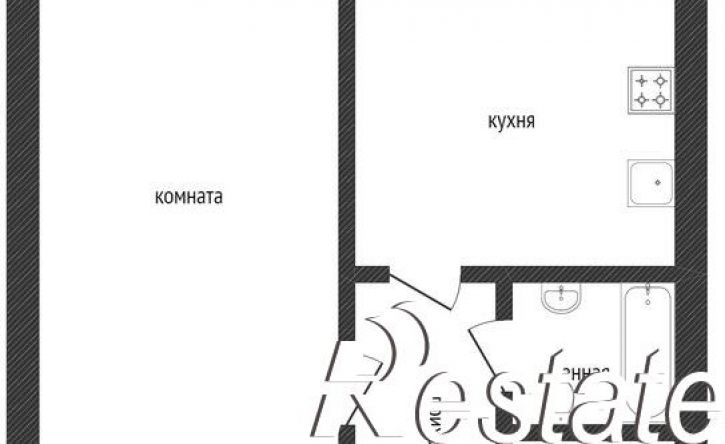 1-комн квартира жилой район Заозёрный, 3-й микрорайон, 31