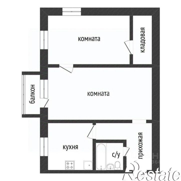2-комн квартира Станционная улица, 22,  д. 22