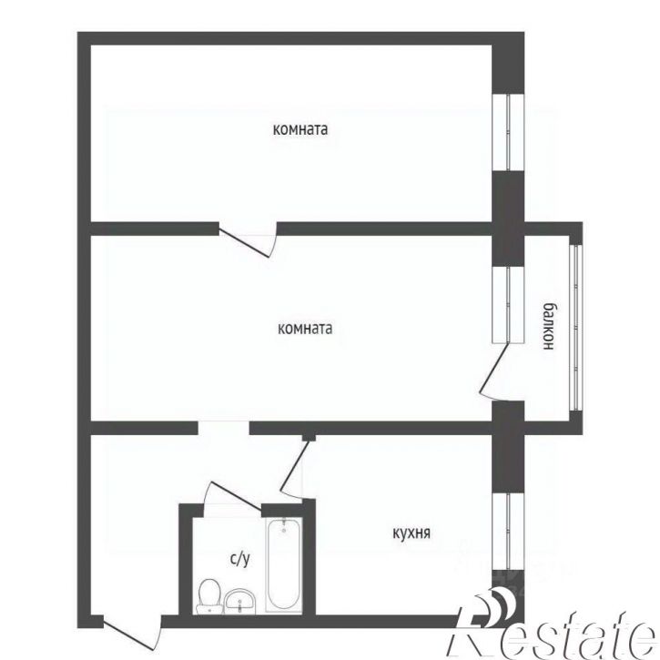 2-комн квартира улица Дзержинского, 5,  д. 5