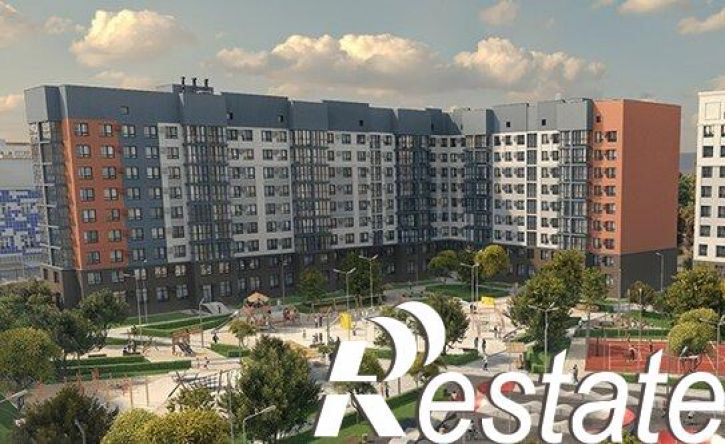 2-комн квартира в новом доме жилой район Заозёрный, 12-й микрорайон, 2
