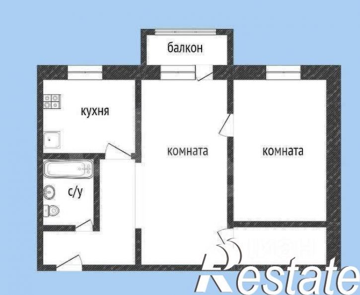 2-комн квартира Станционная улица, 68,  д. 68