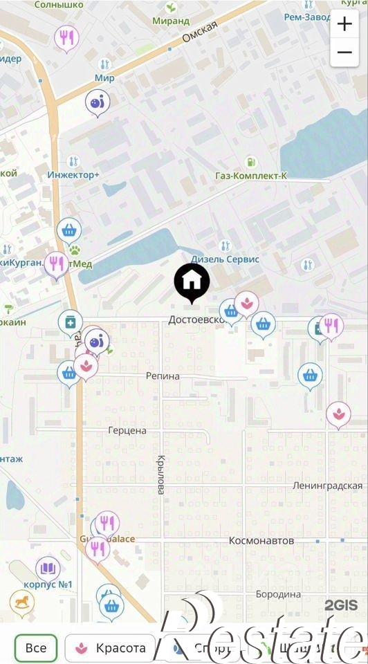 Купить комнату за 650 000 рублей на улица Достоевского, 63