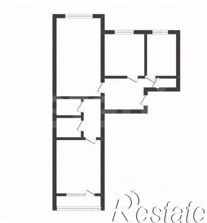 3-комн квартира улица Василия Блюхера, 30,  д. 30