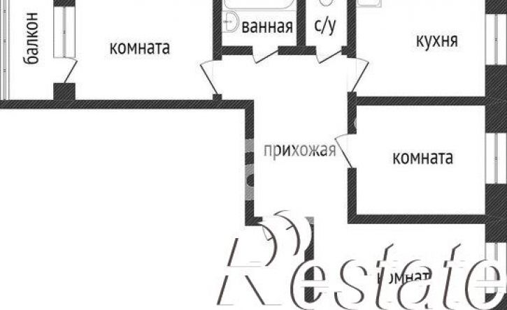 3-комн квартира проспект Конституции, 58А,  д. 58А