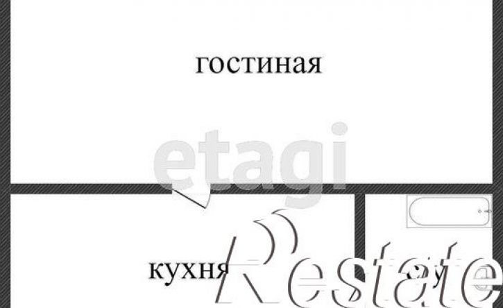 1-комн квартира Чернореченская улица, 127,  д. 127