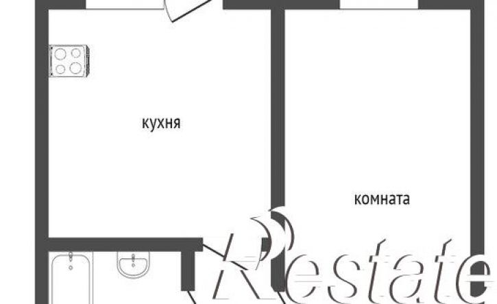 1-комн квартира улица Коли Мяготина, 62,  д. 62