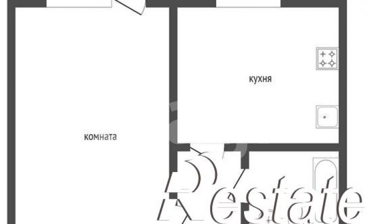 1-комн квартира улица Артёма, 35,  д. 35