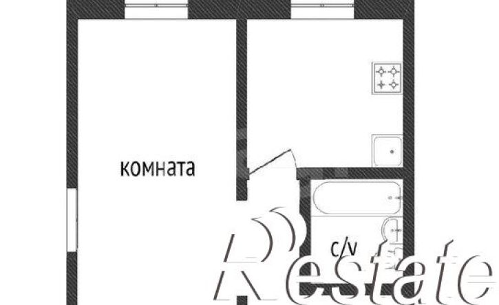 1-комн квартира улица Свердлова, 5,  д. 5
