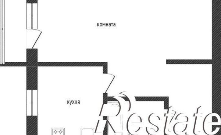 1-комн квартира Омская улица, 60,  д. 60